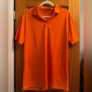 NWOT Orange Nike Golf Polo size m